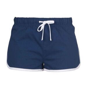 Skinni Minni Childrens/Kids Retro Shorts / Navy/White